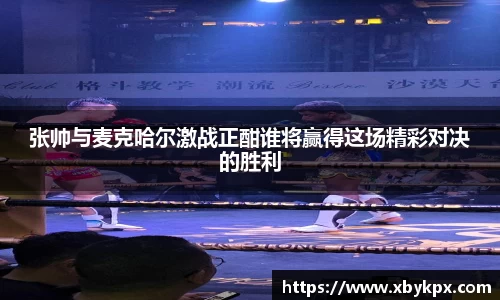 张帅与麦克哈尔激战正酣谁将赢得这场精彩对决的胜利